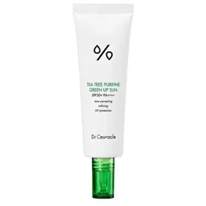 Противовоспалительный санскрин с чайным деревом Dr.Ceuracle Tea Tree Purifine Green Up Sun SPF50+ PA++++ 50 мл Изображение