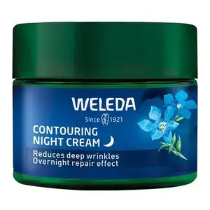 Нічний антивіковий крем-контур для обличчя Weleda Blue Gentian and Edelweiss 40 мл Зображення