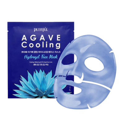 Гідрогелева охолоджувальна маска для обличчя з екстрактом агави Petitfee & Koelf Agave Cooling Hydrogel Face Mask Зображення