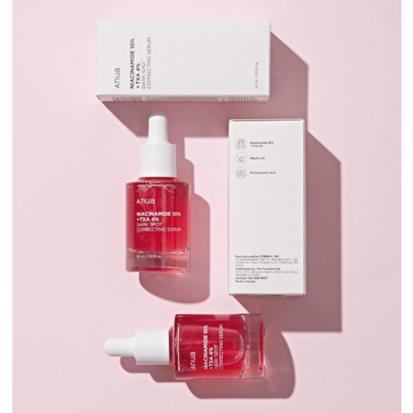 Освітлювальна сироватка з транексомовою кислотою Anua Niacinamide 10% + TXA 4% Serum 30 мл Зображення