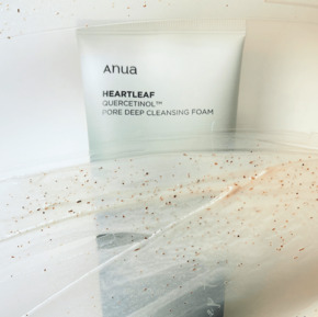 Пенка для очищения пор Anua Heartleaf Quercetinol Pore Deep Cleansing Foam 150 мл Изображение