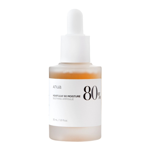 Заспокійлива ампула на основі хаутюйнії Anua Heartleaf 80% Moisture Soothing Ampoule 30 мл Зображення
