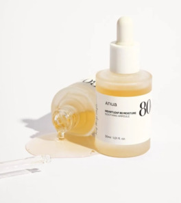 Успокаивающая ампула на основе хауттюйнии Anua Heartleaf 80% Moisture Soothing Ampoule 30 мл Изображение
