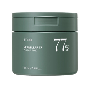 Отшелушивающие пэды с хауттюйнией и PHA-кислотой Anua Heartleaf 77% Clear Pad 70 шт Изображение
