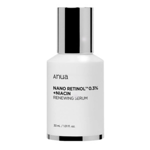 Обновляющая сыворотка с ретинолом и ниацинамидом Anua Nano Retinol 0,3% + Niacin Renewing Serum 30 мл Изображение