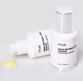Оновлювальна сироватка з ретинолом і ніацинамідом Anua Nano Retinol 0,3% + Niacin Renewing Serum 30 мл Зображення
