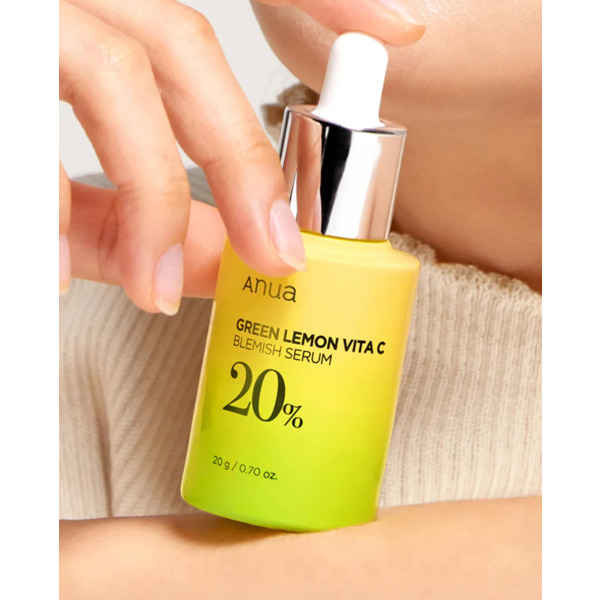 Освітлювальна ліпосомальна сироватка з зеленим лимоном Anua Green Lemon Vita C Serum 20 мл Зображення