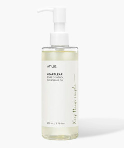 Гидрофильное масло для глубокого очищения пор Anua Heartleaf Pore Control Cleansing Oil 200 мл Изображение