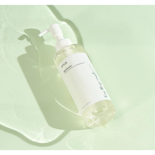 Гідрофільна олія для глибокого очищення пор Anua Heartleaf Pore Control Cleansing Oil 200 мл Зображення