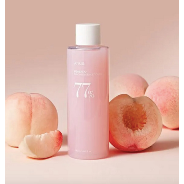 Тонер-эссенция с персиком для гладкой и сияющей кожи Anua Peach 77 Niacin Essence Toner 250 мл Изображение