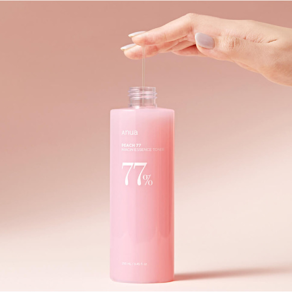 Тонер-эссенция с персиком для гладкой и сияющей кожи Anua Peach 77 Niacin Essence Toner 250 мл Изображение