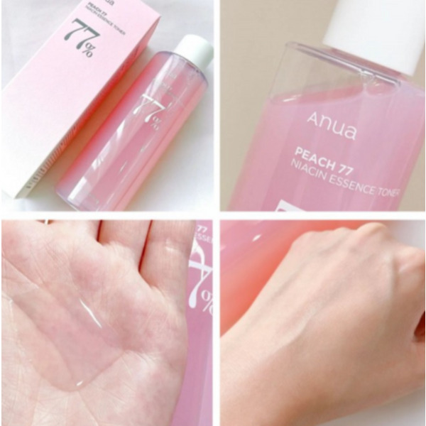 Тонер-эссенция с персиком для гладкой и сияющей кожи Anua Peach 77 Niacin Essence Toner 250 мл Изображение
