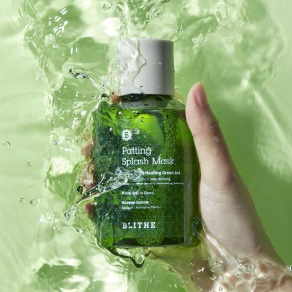 Успокаивающая сплэш-маска для проблемной кожи Blithe Soothing&Healing Green Tea Splash Mask 150 мл Изображение