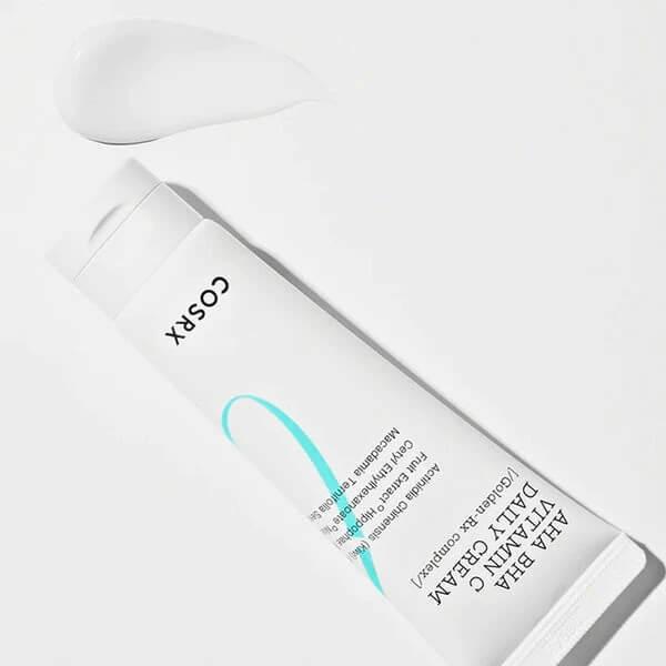 Обновляющий крем с кислотами и витамином C Cosrx Refresh AHA BHA Vitamin C Daily Cream 50 мл Изображение