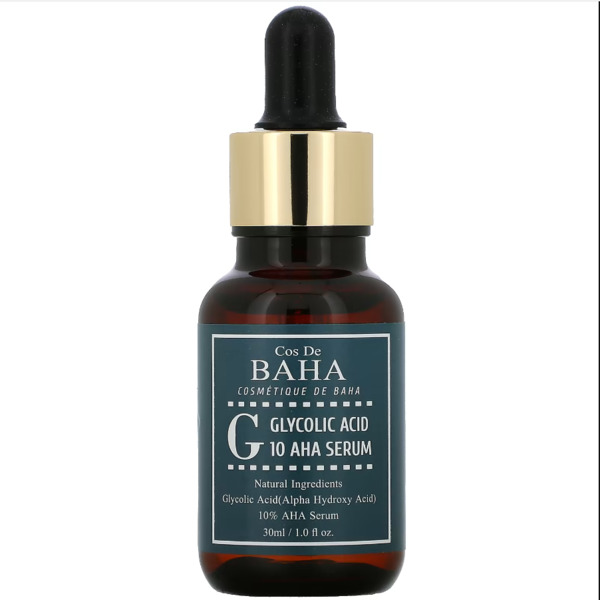 Сироватка  з гліколевою кислотою для проблемної шкіри Cos De Baha Glycolic Acid 10 AHA Serum 30 мл Зображення