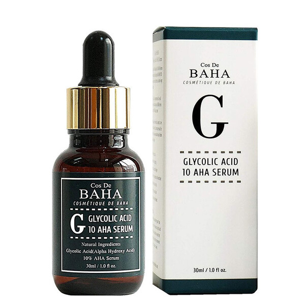 Сироватка  з гліколевою кислотою для проблемної шкіри Cos De Baha Glycolic Acid 10 AHA Serum 30 мл Зображення