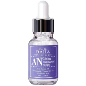Сыворотка против пигментации с арбутином и ниацинамидом Cos de Baha Arbutin 5%+Niacinamide 5% Serum 30 мл Изображение