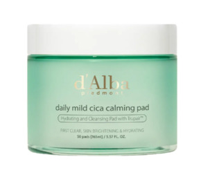 Успокаивающие пады для лица D'ALBA DAILY MILD CICA CALMING PAD 50 шт Изображение