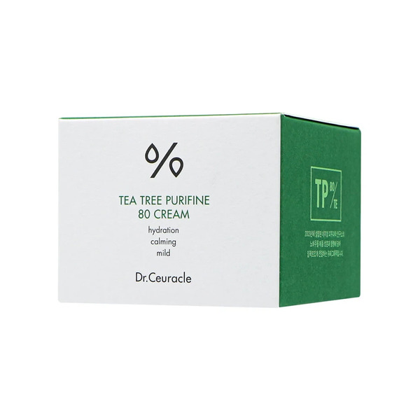 Крем для обличчя з екстрактом чайного дерева Dr.Ceuracle Tea Tree Purifine 80 Cream 50 мл Зображення