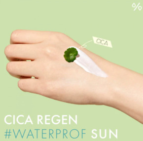 Водостойкий солнцезащитный крем с центелой азиатской Dr.Ceuracle Cica Regen Waterproof Sun SPF50+PA +++ 100 мл - купить в Киеве, Украина | LinaBox Изображение