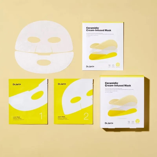 Тканевая восстанавливающая защитная маска Dr.Jart+ Ceramidin Cream-Infused Mask Изображение