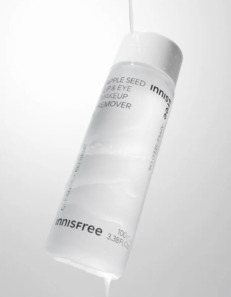 Двухфазная жидкость для снятия макияжа с глаз и губ Innisfree Apple Seed Lip & Eye Makeup Remover 100 мл Изображение