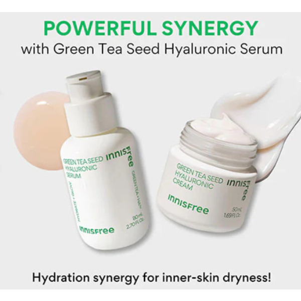 Innisfree Green Tea Seed Hyaluronic Cream Зображення