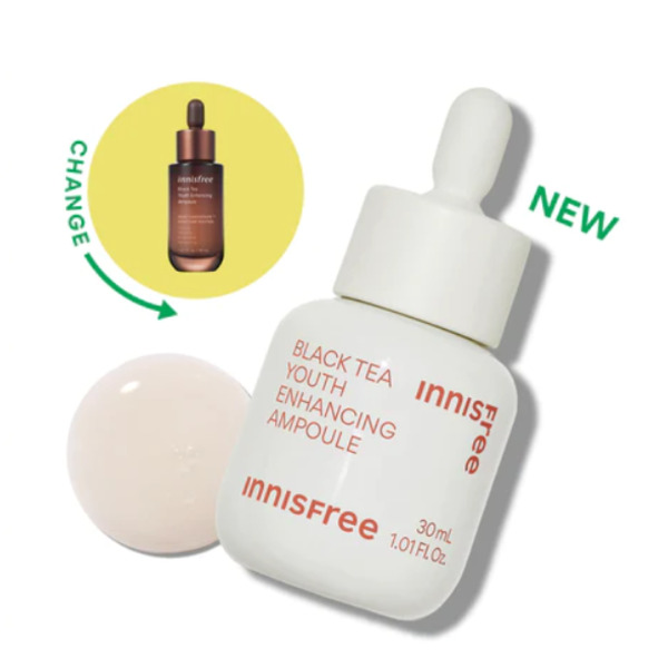 Омолоджувальна сироватка Innisfree Black Tea Youth Enhancing Ampoule 30 мл Зображення