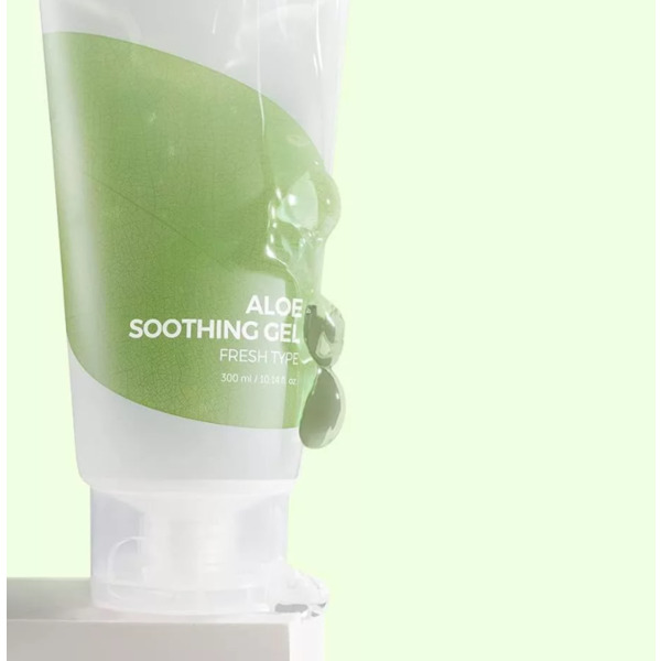 Зволожувальний гель алое для обличчя та тіла Intree Aloe Soothing Gel 300 мл Зображення