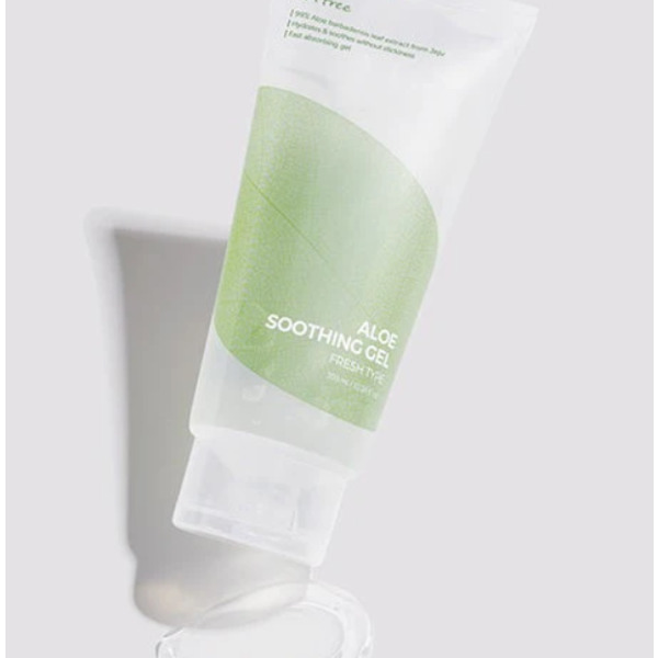 Зволожувальний гель алое для обличчя та тіла Intree Aloe Soothing Gel 300 мл Зображення