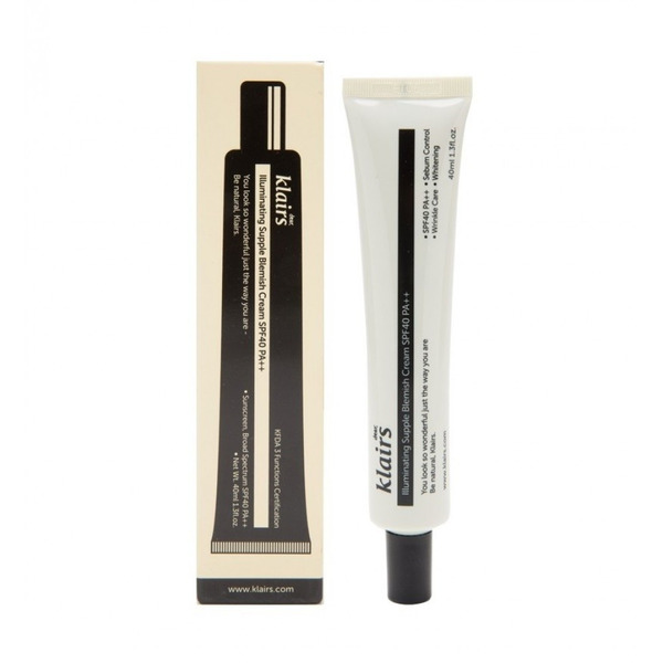 Многофункциональный ВВ-крем Klairs Illuminating Supple Blemish Cream SPF 40++ 40 мл Изображение