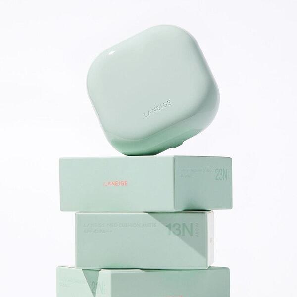 Кушон Laneige Neo Cushion Matte SPF46/PA++ 23N: идеальный матовый финиш и защита от солнца Изображение