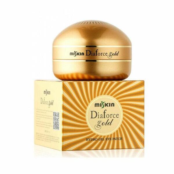 Гидрогелевые лифтинг-патчи под глаза с золотом и жемчугом MISSKIN Diaforce Gold Hydro Gel Eye Patch Изображение