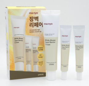 Набор кремов с лактобактериями Manyo Factory Bifida Biome Aqua Barrier Cream Set (80 мл+20мл*2) Изображение