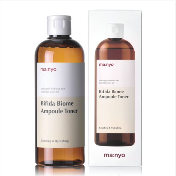 Ампульний укріпляючий тонер з біфідобактеріями Manyo Bifida Biome Ampoule Toner 400 мл Зображення