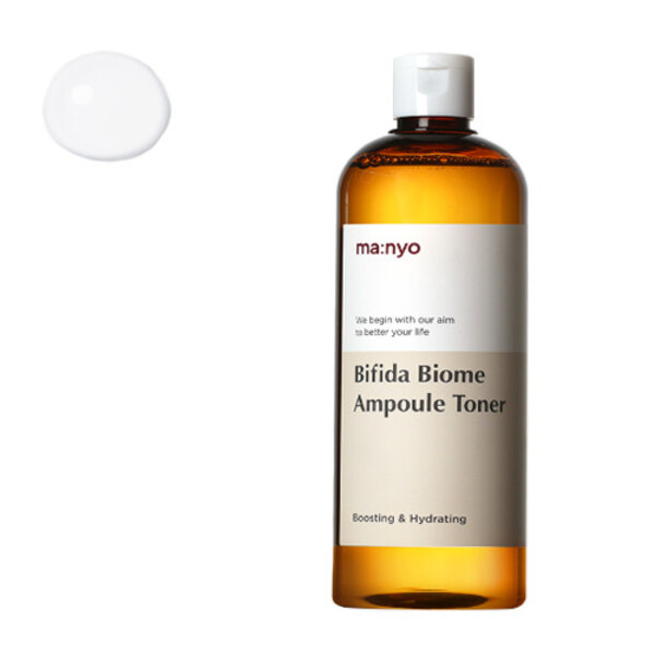 Ампульний укріпляючий тонер з біфідобактеріями Manyo Bifida Biome Ampoule Toner 400 мл Зображення