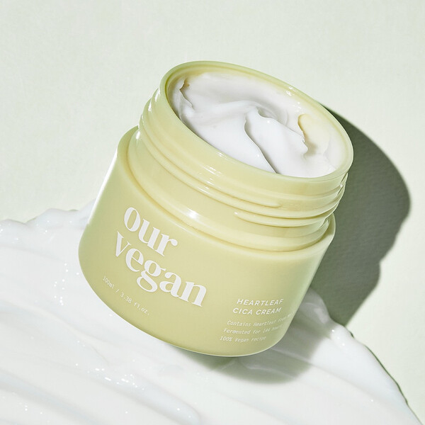 Відновлювальний веганський крем Manyo Our Vegan Heartleaf Cica Cream 100 мл Зображення