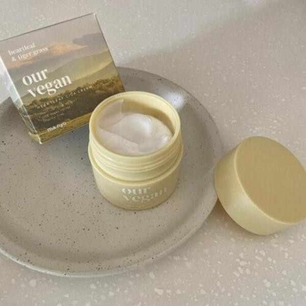 Відновлювальний веганський крем Manyo Our Vegan Heartleaf Cica Cream 100 мл Зображення