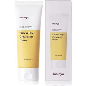 Пенка для глубокого очищения пор с керамидами Manyo Factory Pure Deep Cleansing Foam Изображение