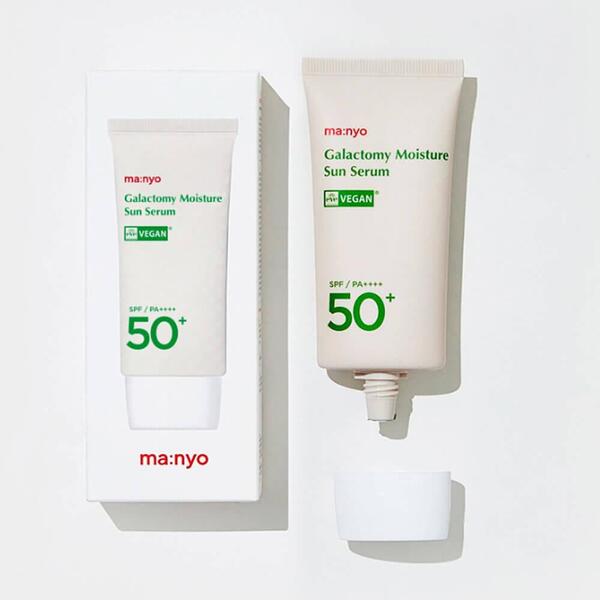 Зволожувальна сонцезахисна сироватка Manyo Galactomy Moisture Sun Serum SPF 50+/PA++++ 50 мл Зображення