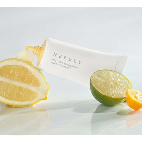 Зволожувальний крем із вітаміном C для сяйва шкіри Needly Vita C glow toning cream 50 мл Зображення