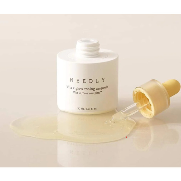 Тонізувальна сироватка з вітаміном C для сяйва шкіри Needly Vita C glow toning ampoule 30 мл Зображення