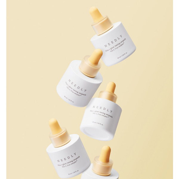 Тонізувальна сироватка з вітаміном C для сяйва шкіри Needly Vita C glow toning ampoule 30 мл Зображення