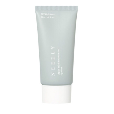 Зволожувальний сонцезахисний крем з рослинним скваланом Needly Vegan Mild Moisture Sun SPF 50+ PA++++ 50 мл Зображення