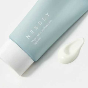 Увлажняющий солнцезащитный крем с растительным скваланом Needly Vegan Mild Moisture Sun SPF 50+ PA++++ 50 мл Изображение