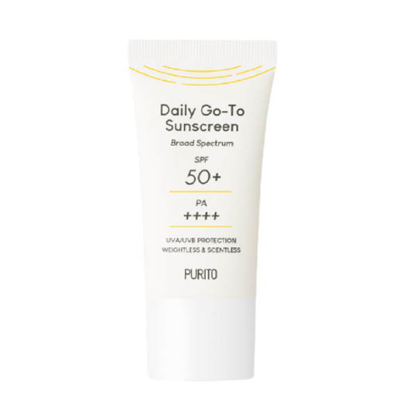 Сонцезахисний крем для обличчя Purito Daily Go-To Sunscreen SPF50+ PA++++ тревел версія 15 мл Зображення