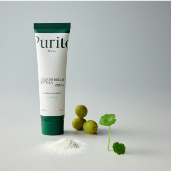 Заспокійливий крем із центелою Purito Seoul Wonder Releaf Centella Cream 50 мл Зображення
