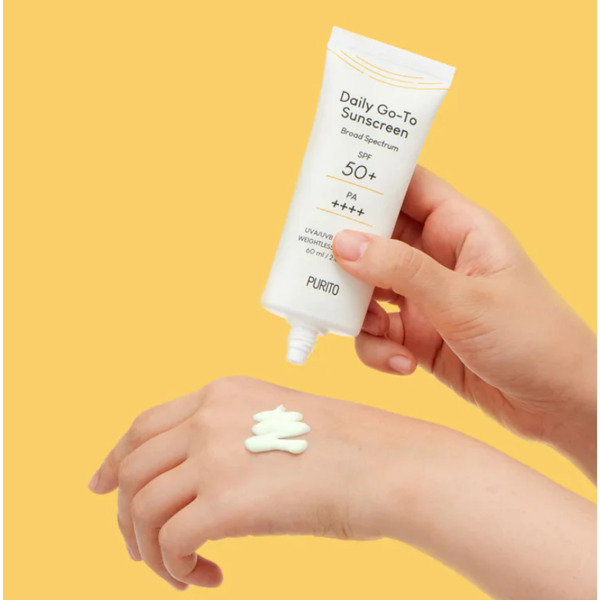 Сонцезахисний крем для обличчя Purito Daily Go-To Sunscreen SPF50+ PA++++ 60 мл Зображення