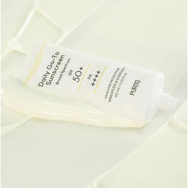 Сонцезахисний крем для обличчя Purito Daily Go-To Sunscreen SPF50+ PA++++ 60 мл Зображення