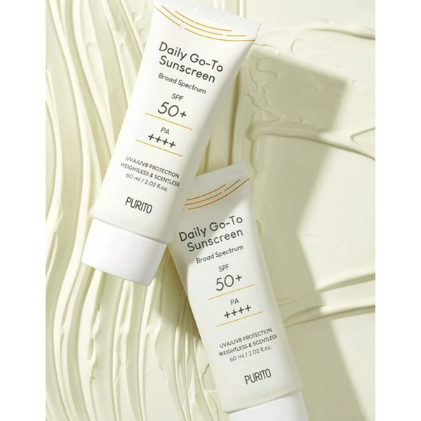 Сонцезахисний крем для обличчя Purito Daily Go-To Sunscreen SPF50+ PA++++ 60 мл Зображення